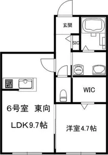 セラヴィ.SE【3階】の間取り
