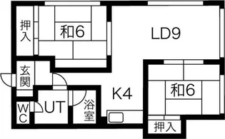 チェルシー37【2階】の間取り
