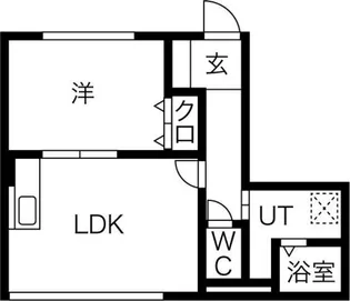 Y2ハイム北19条【102号室】の間取り