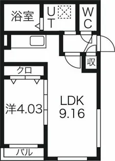 Nord Est【2階】の間取り