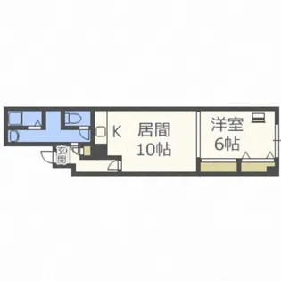 リベル元町【503号室】の間取り