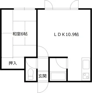 マンション松田【3階】の間取り
