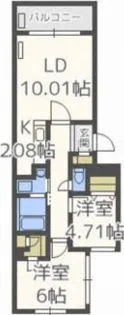 E-STELLA.【4階】の間取り