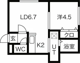 SMANIA【3階】の間取り