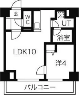 イリオスエフタ【6階】の間取り