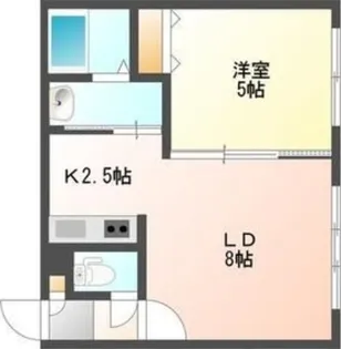 エターナル一番館【2階】の間取り