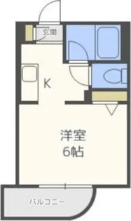 ヒューマンプラザ北大前【307号室】の間取り