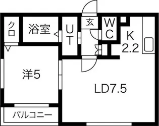 プレミアシティ元町【405号室】の間取り