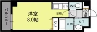 TAKE・N20(テイク・エヌ20)【6階】の間取り