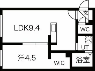 ディモーラN12【4階】の間取り