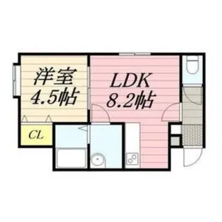 フェリス23【2階】の間取り