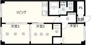 栄町スクエアビル【3階】の間取り
