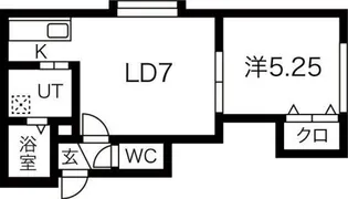 foyer(フォアイエ)【107号室】の間取り