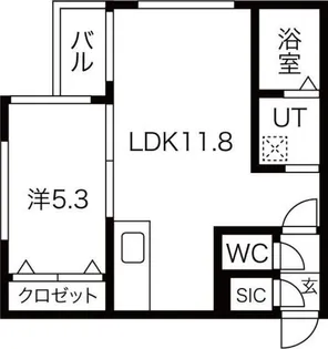 アストン.エム【3階】の間取り