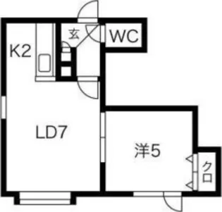 ロイヤルハイツセイヤ【203号室】の間取り