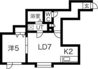 ロイヤルハイツセイヤ【2階】の間取り