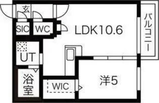 コローレN32イースト【3階】の間取り