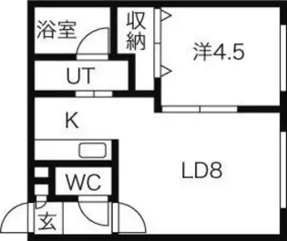 サンテモンターニュ【2階】の間取り