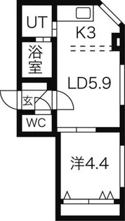 Flats LIDO【5階】の間取り