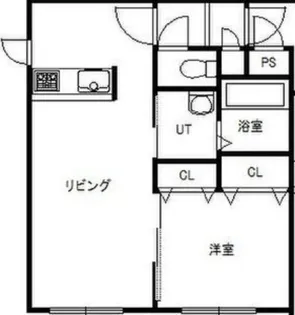 ポラリス元町【1階】の間取り