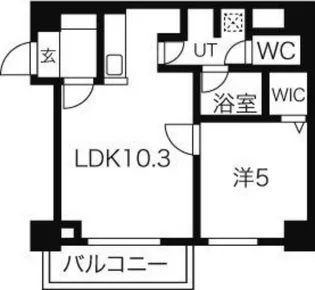 イリオスエフタ【2階】の間取り