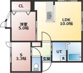 ぱーくはうす【2階】の間取り