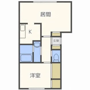 ラ・パークうえさかVI【1階】の間取り