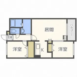 アビタシオン美香保【3階】の間取り