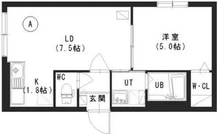 ラメゾン麻生【2階】の間取り