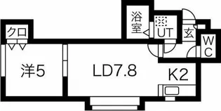 R.E.D北19条【2階】の間取り