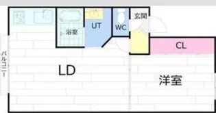 シエンツイム北光【3階】の間取り