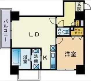 Levante元町【7階】の間取り