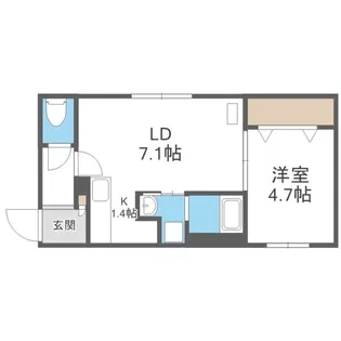 シュエット(Chouette)【3階】の間取り