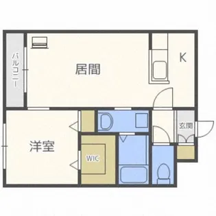 ル・ファールN12【1階】の間取り