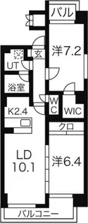 COSMOS22【4階】の間取り