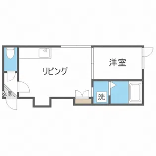 アーバンコート元町VIII【203号室】の間取り