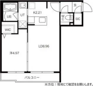 グランドサクセス麻生Ⅱ 【3階】の間取り