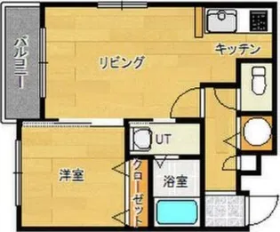 リュクス元町【3階】の間取り