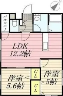 メゾンクー・ドゥ・クールⅥ【3階】の間取り