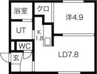 GRADO (グラード)【3階】の間取り