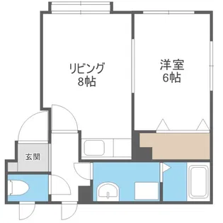 ロジェ木下【3階】の間取り