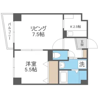 イルニードマンション【2階】の間取り