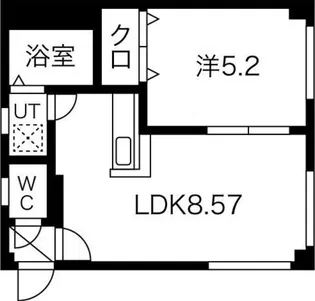 シャネル麻生壱番館【2階】の間取り