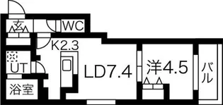 SeasonsⅡ(シーズンズ2)【4階】の間取り
