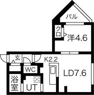 SeasonsⅡ(シーズンズ2)【2階】の間取り