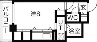 ブランノワールN13.exe【3階】の間取り