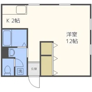 メゾンエスポワール【2階】の間取り
