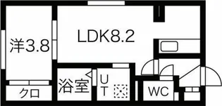 メニーズコート元町西【4階】の間取り