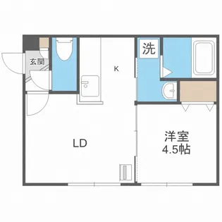 La corte (ラ・コルテ)【4階】の間取り