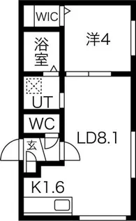 GREXTATE34(グレステート34)【1階】の間取り